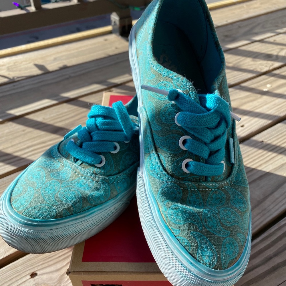 Authentic+ (overwash paisley) Turquoise